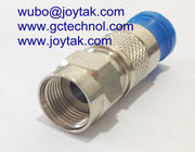 F Compression Connector for RG59 Coaxial Cable indoor and outdoor CATV cable