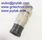 F Compression Connector F Male coaxial connector Waterproof for RG59 Coaxial Cable