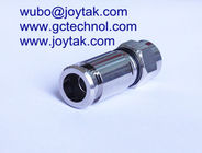 F Compression Connector CATV connector for RG59 Coaxial Cable connector with window