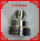 DIN 7/16 adaptor All brass DIN 7/16 female to N female adaptor