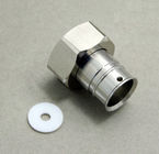 Customized RF connector male 4.3-10 Mini-DIN connector soldering type for 1/2" superflex cable brass 50ohm