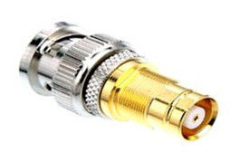 1.6/5.6 jack to BNC plug coaxial adapter female to male straight 75ohm