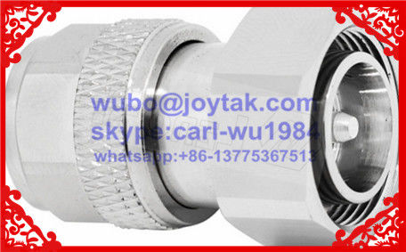 4.3-10 male to N male adaptor all brass factory made Tri-alloy plating PIM -160dBc