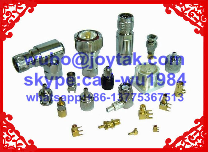 RF connector N male clamp type for 1/2 flex cable