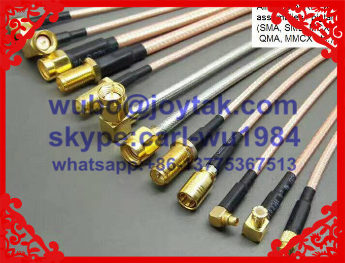 RF cable assembly SMA pigtail for RG174