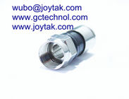 F Compression Connector coaxial connector for RG59 universal Coax Cable