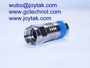 F Compression Connector waterproof for RG6 universal Coax Cable connector F male compression connector