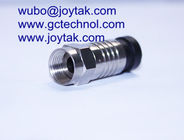 F Compression Connector F Type for TV Splitter compression connector for RG6 Coaxial Cable connector