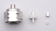 RF connector Mini-DIN 4.3-10 male soldering type connector for RG141 coaxial cable all brass 50ohm