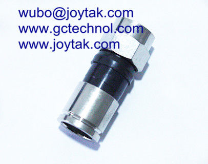 F Compression Connector coaxial connector for RG59 universal Coax Cable