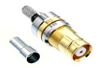 1.6/5.6 Jack crimp type connector female straight 75ohm for BT3002 cable